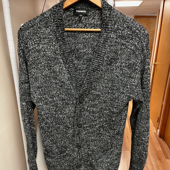Express Marled Knit Cardigan - Picture 1 of 3